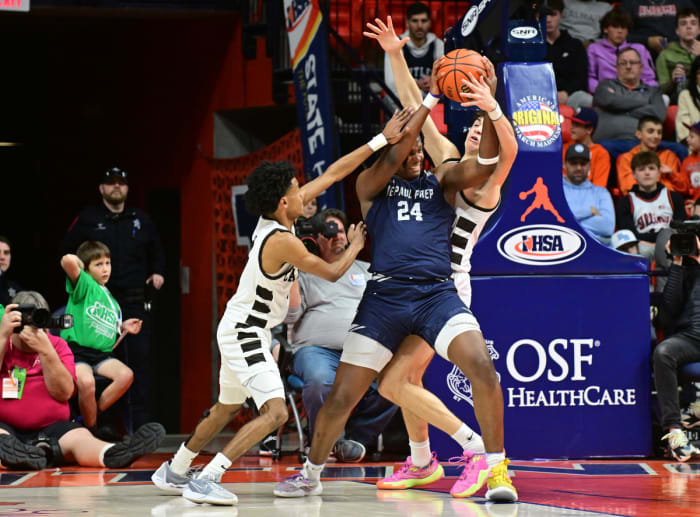 DePaul Prep Mount Carmel Illinois boys basketball March 9 2024 Tim Vizer 26797